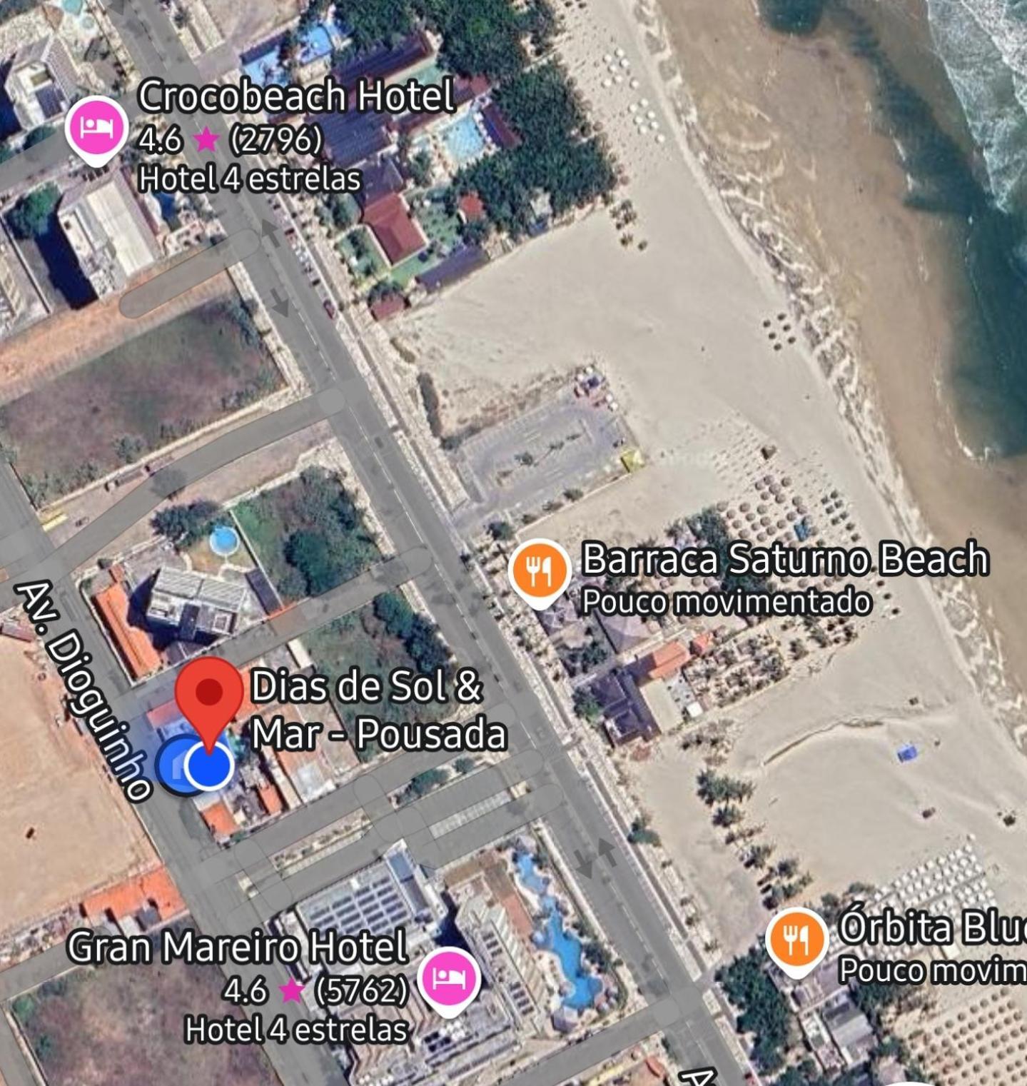 Dias De Sol & Mar Panzió Fortaleza Kültér fotó